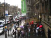 A rainy day welcome to Edinburgh